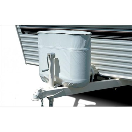 Adco ADCO 2111 Single Propane Tank Cover Polar White 5 Gallon A1V-2111